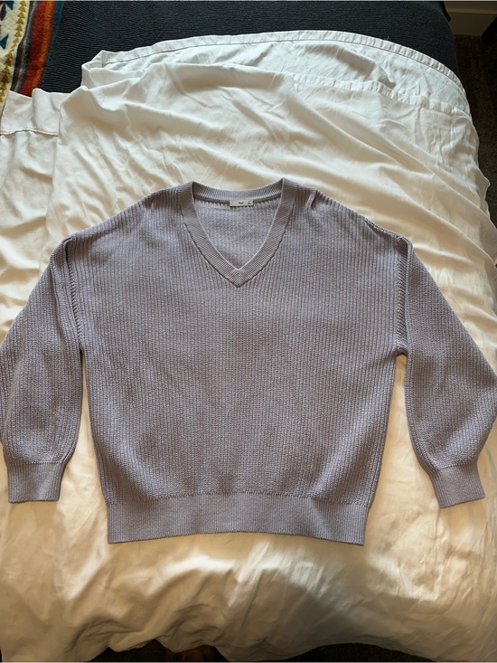 TNA Sweaters - TNA Oversized V-Neck Knit Sweater